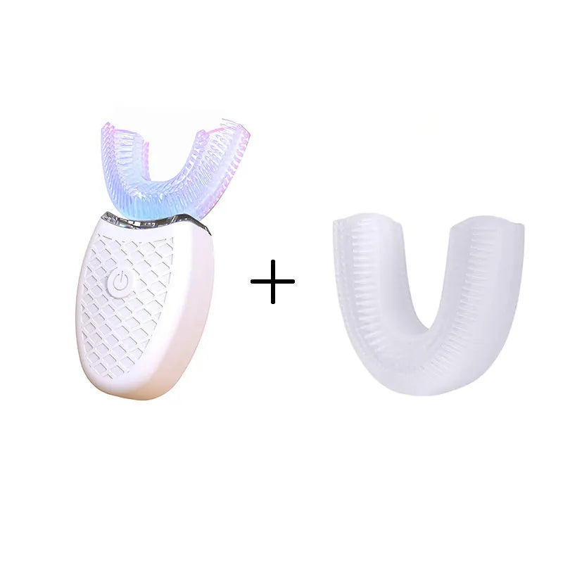 Brosse à dent électrique en forme de u