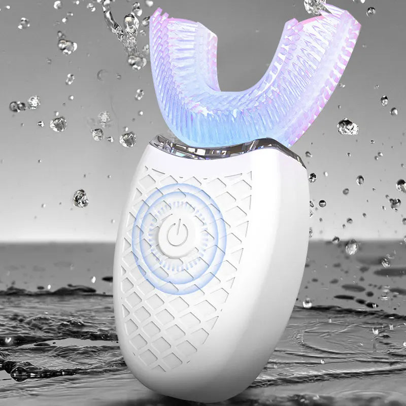 Brosse à dent électrique en forme de u