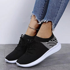 💟✨ Women's Mesh Breathable Sneakers — Lace-Up Casual Running & Walking Shoes ✨💟