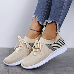 💟✨ Women's Mesh Breathable Sneakers — Lace-Up Casual Running & Walking Shoes ✨💟