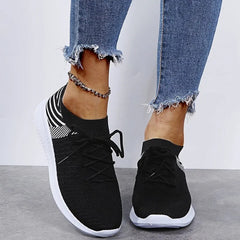 💟✨ Women's Mesh Breathable Sneakers — Lace-Up Casual Running & Walking Shoes ✨💟