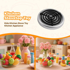 Kitchen Stovetop Toy Playset Educational Versatile Gift Role Playing Mini Play Pretend Play Kitchen Toy for Girls Boys Gifts