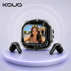 AIR MAX Wireless Earbuds | 144-Language Real-Time Translation | ANC+ENC HiFi Bluetooth 5.4 TWS Headphones