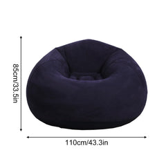 1PC Inflatable Bean Bag Chairs Outdoor Blow Up Camping Chairs