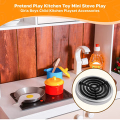 Kitchen Stovetop Toy Playset Educational Versatile Gift Role Playing Mini Play Pretend Play Kitchen Toy for Girls Boys Gifts