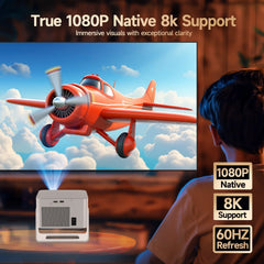 Magcubic Android 14 900ANSI Projector Auto Focus Native 1080P Support 8K With Wifi6 BT5.4 Portable Movie Outdoor HY350Max