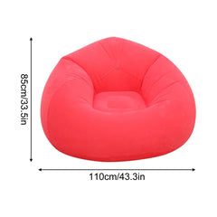 1PC Inflatable Bean Bag Chairs Outdoor Blow Up Camping Chairs