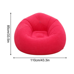 1PC Inflatable Bean Bag Chairs Outdoor Blow Up Camping Chairs