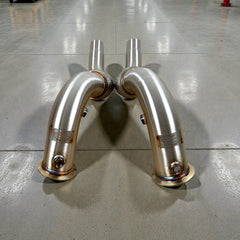 BMW N63 & N63TU Catless Race Downpipes for 550i, 650i, 750i, Alpina B6 B7, X5, X6 (F Chassis) | Palenon Performance