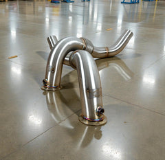 BMW N63 & N63TU Catless Race Downpipes for 550i, 650i, 750i, Alpina B6 B7, X5, X6 (F Chassis) | Palenon Performance