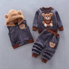 Boys Clothes Autumn Winter Warm Baby Girl Clothes Kids Sport Suit Outfits Newborn  Clothes Infant Baby Christmas Clothing Sets