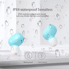 BUNKIMX TWS Bluetooth 5.0 Wireless Earbuds 🎧 | ANC | HiFi Stereo | Waterproof | Charging Case | 5 Colors | FlipStylez LLC®