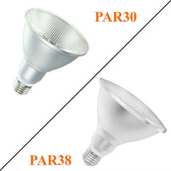 Dimmable RGB PAR30 PAR38 Par Light E27 15W 25W LED Spotlight Bulb Flood Lamp Remote Control Multicolor Home Decoration 110V 220V