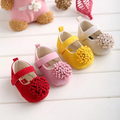 0-18 Months Newborn Baby Girl Walking Shoes Princess Shoes Little Baby