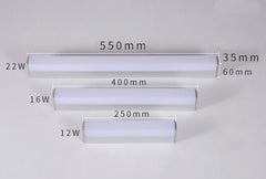 LED Wall Lights Nordic 12W/16W/22W Mirror Light Simple Bathroom Decor Lamps AC85-265V Aluminum Home Decors Interior Wall Lamp