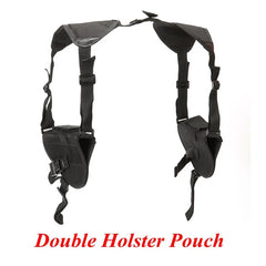 Left Right Hand Tactical Nylon Gun Holster Universal Pistol Gun Carry Pouch Concealed Shoulder Holster G17 M9 Gun