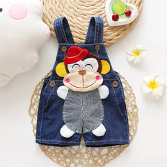 IENENS Summer Kids Baby Boys Jumper Pants Denim Shorts Jeans Overalls Toddler Infant Girl Playsuit Clothes Clothing Trousers