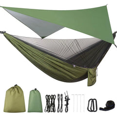 Camping Hammock Mosquito Net and Hammock Canopy Portable Nylon Hammock