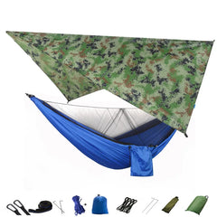 Camping Hammock Mosquito Net and Hammock Canopy Portable Nylon Hammock