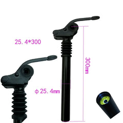 E-Bike Electric Folding Bike Shock Absorber Seat Post Alloy 25.4mm 27.2mm 28.6mm 31.8mm 33.9mm 34mm Folding Flipped Seat Post