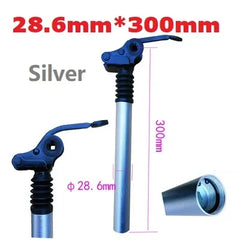E-Bike Electric Folding Bike Shock Absorber Seat Post Alloy 25.4mm 27.2mm 28.6mm 31.8mm 33.9mm 34mm Folding Flipped Seat Post