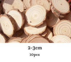 10/20pcs Home Mini Moss World Decoration Micro Garden Miniature Terrarium Potted Wooden Crafts Base DIY Accessories Material
