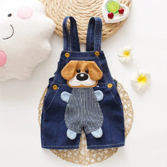 IENENS Summer Kids Baby Boys Jumper Pants Denim Shorts Jeans Overalls Toddler Infant Girl Playsuit Clothes Clothing Trousers