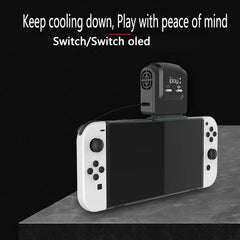 Console External Cooler Fans USB Power Turbo Temperature Cooler Fan for Nintendo Switch OLED Game Heatsink Radiator Accessories