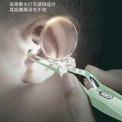 Luminous ear scoop set baby ear picking tool usb charging with light ear scoop ear scoop ear scoop