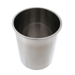 Silver Stainless Steel Ice Bucket with Handle Elegant Champagne Wine Cooler Chiller for Home Party Restaurant Bar