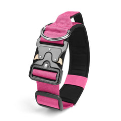 Tactical Dog Collar for Medium to Large Dogs 8 Colors Pet Collar Durable Comfortable Harness for Training And Control
