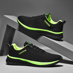 2023 Summer Mens Sports Shoes Breathable Casual Running Shoes Lightweight Non-Slip Comfortable Sports Fitness Shoes Zapatillas