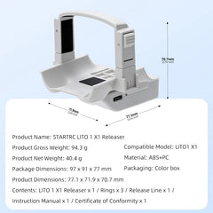 Airdrop System 12KM for DJI Lito 1/x1 Drone Accessories Thrower
