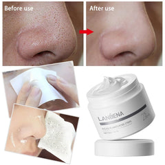 LANBENA Blackhead Removing Nose Strips and Pore Minimizing Serum Set Nose Mask