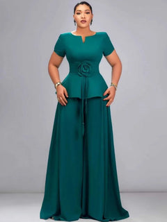 2 Piece Women Sets L-4xl Plus Size Matching Sets Big Size 3XL Two