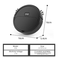 NEW Fully Automatic Sweeping Robot Sweep Mopping Floor Vacuum Cleaner Mini Home Cleaning Machine Smart Electric Sweeper