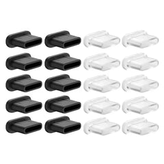 1/40pcs Type C Anti-Dust Plugs Silicone USB C Charging Port Dust Cover