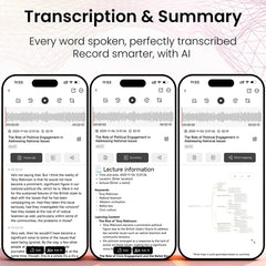 AI Voice Recorder NEWYES Ailog Voice Recorder Device with App Control Transcribe Summarize 64GB Memory Smart Audio Recorder 2026