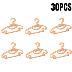 5-50pcs Baby Hangers Plastic Kids Clothes Storage Hanger for Nursery