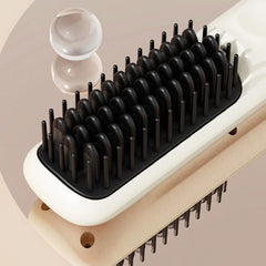 5-Mode Heating Hair Straightening Brush Negative Ion Multi-Temp Brush