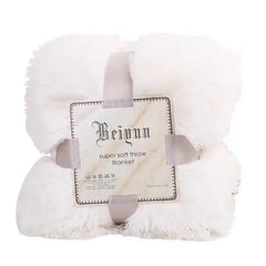 80x120cm Soft Fluffy Shaggy Warm Bed Sofa Bedspread Bedding Sheet Throw Blanket Travel Patchwork Bedspread