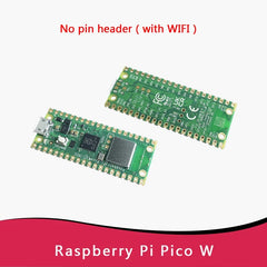 Original Raspberry Pi Pico/2, Pico with Wireless WiFi Development Board, Pico or Pico H with Pin Header, Support MicroPython/C++