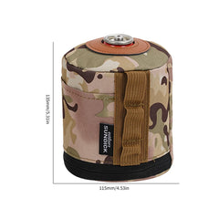 Camping Gas Can Protective Cover Gas Tank Canister Cylinder Case