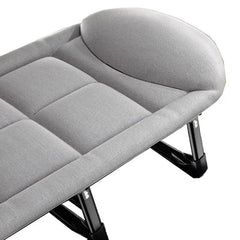 Camping Cot Comfortable with Pad Portable Folding Bed for Sleeping
