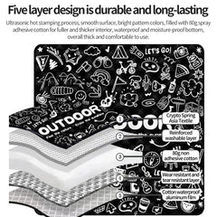 Camping Portables Picnic Mat Lawn Mat Thickened Moisture-Proof Outdoor