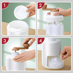 Shaved Ice Maker Machine for Home Ice Shaver Hand Crank Slushy Maker Machine Ice Crusher for Snow Cones Ideal for Outdoor Picnic