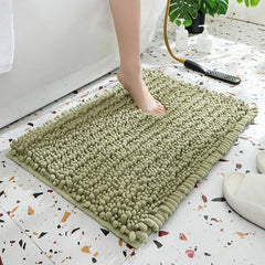 1 Piece Bathroom Carpet Bath Mat, Non-Slip Super Thick Lotus Pine Soft