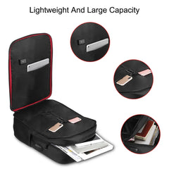 Haweel Solar Panel Backpacks Convenience Charging Laptop Bags for Travel 14W Solar Charger W/h Handle and Dual USB Charging Port