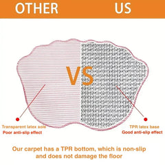Bathroom Rugs Mats Water Absorbent Non-Slip Mat Used in Bathroom