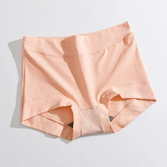 M-4XL Women's Cotton Boxer Panties Graphene Antibacterial Boxer Briefs High Waist Abdominal Boxer Knickers Sexy Safety Shorts